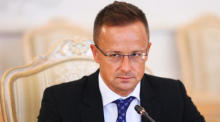 Das Außenministerium Russlands zeigt den ungarischen Außen- und Handelsminister Peter Szijjarto. Foto: epa/Russisches AuswÄrtsministerium