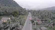 Ausbruch des Vulkans Bulusan in der Provinz Sorsogon. Foto: epa/Spio Handout