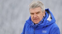 Präsident des Internationalen Olympischen Komitees (IOC) Thomas Bach. Foto: epa/Hannibal Hanschke
