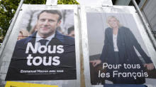 Die zweite Runde der französischen Präsidentschaftswahlen steht an. Foto: epa/Ian Langsdon
