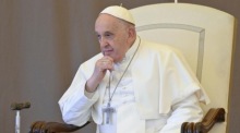 Das Presseamt des Vatikans zeigt Papst Franziskus. Foto: epa/Vatikanische Medien