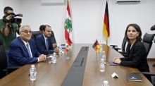 Bundesaußenministerin Annalena Baerbock besucht den Libanon. Foto: epa/Wael Hamzeh