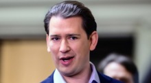 Sebastian Kurz trifft zum zwölften Verhandlungstag seines Prozesses am Landesgericht in Wien ein. Foto: epa/Christian Bruna
