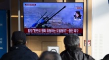Nach Angaben des südkoreanischen Militärs hat Nordkorea Artilleriegranaten in der Nähe der maritimen Pufferzone abgefeuert. Foto: epa/Jeon Heon-kyun