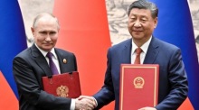 Russischer Präsident Wladimir Putin besucht China. Foto: epa/Sergey Bobylev / Sputnik / Kremlin Pool Mandatory