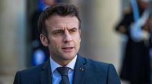 Französischer Präsident Emmanuel Macron. Foto: epa/Christophe Petit Tesson