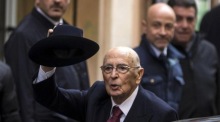 Der frühere italienische Staatspräsident Giorgio Napolitano stirbt im Alter von 98 Jahren. Foto: epa/Massimo Percossi