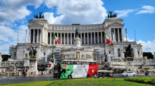 Denkmal für Vittorio Emanuele II in Rom. Foto: Rüegsegger