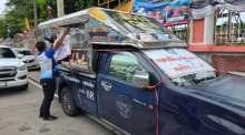 Die Pattaya Transport Cooperative suspendierte den betroffenen Songthaew-Fahrer für sieben Tage.