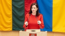 Die litauischen Abgeordneten haben Inga Ruginienė als neue Regierungschefin bestätigt. Foto: epa/Olga Posaskova