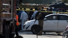 Selbstmordanschlag tötete mindestens 12 Menschen und verletzte Dutzende in Islamabad. Foto: epa/Sohail Shahzad