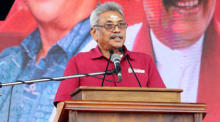 Ehemaliger Verteidigungsminister Gotabaya Rajapaksa. Archivfoto: epa/M.A.PUSHPA KUMARA