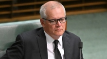 Der frühere Premierminister Scott Morrison in Canberra. Foto: epa/Mick Tsikas Australien Und Neuseeland Out