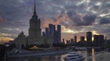 Tägliches Leben in Moskau. Foto: epa/Yuri Kochetkov