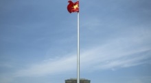 Das Ho-Chi-Minh-Mausoleum in Hanoi. Foto: EPA/Athit Perawongmetha/pool