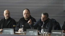 Konferenz der Koordinierungsgruppe für Energiefragen der Ukraine in Kiew. Foto: epa/Stringer