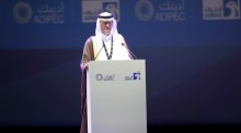 S.E. Dr. Sultan Ahmed Al Jaber, Minister für Industrie und Hochtechnologie, Geschäftsführer und CEO der Abu Dhabi National Oil Company (ADNOC). Foto: EPA-EFE/Ali Haider