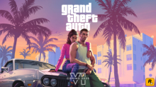 Eine Szene wirbt für «Grand Theft Auto VI», das nächste Spiel aus der Reihe der Entwicklerfirma Rockstar. Foto: dpa