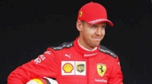 Sebastian Vettel von Ferrari. Foto: epa/Michael Dodge