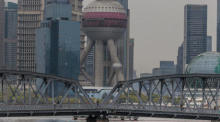Schließung des Covid-19 in Shanghai. Foto: epa/Alex Plavevski