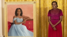 Ehemalige First Lady Michelle Obama. Foto: epa/Michael Reynolds