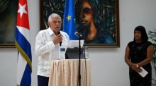 Der hohe Vertreter der Europäischen Union für auswärtige Angelegenheiten, Josep Borrell, (L). Foto: epa/Yamil Lage