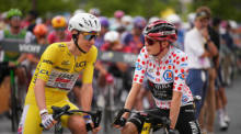 Das offizielle Logo der Tour de France. Foto: epa/Gero Breloer