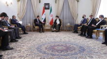 Syriens Präsident Bashar Assad ist in Teheran. Foto: epa/Iranisches PrÄsidentenbÜro Handout