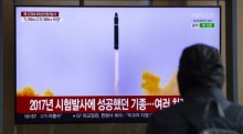 Reaktion aus Seoul nach dem Abschuss einer ICBM durch Nordkorea ins Japanische Meer. Foto: epa/Jeon Heon-kyun