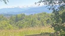 30 Grad heiß wurde es über Pfingsten in der Schweiz doch noch.       Fotos: hf