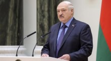 Der Presseservice des belarussischen Präsidenten zeigt den belarussischen Präsidenten Alexander Lukaschenko. Foto: epa/Belarus President Press-service