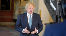 Der britische Ex-Premierminister Boris Johnson. Foto: epa/Andrew Parsons