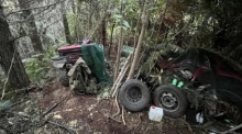 Das provisorische Camp, in dem Tom Phillips mit seinen Kindern lebte, bevor er von der Polizei erschossen wurde. Foto: NZ Police/dpa