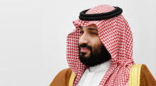 Kronprinz Mohammed bin Salman von Saudi-Arabien. Foto: epa/Andy Regen / Pool