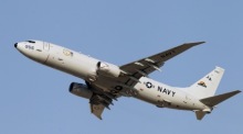 Bei den Flugzeugen handelt es sich um die P-8A Poseidon, hergestellt von Boeing. Foto: epa/Ali Haider
