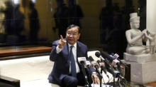Der kambodschanische Außenminister Prak Sokhonn. Foto: epa/Kith Serey