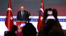 Der Präsident der Türkei, Recep Tayyip Erdogan. Foto: epa/How Hwee Young