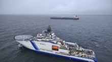 Finnland ermittelt nach dem Ausfall eines Unterseekabels gegen einen Öltanker wegen „Sabotage“. Foto: epa-efe