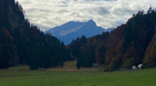 Die herbstlich eingefärbte Landschaft um Seewis lädt ein zu Wanderungen. Fotos: hf