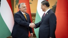 Ungarischer Premierminister Viktor Orban besucht China. Foto: epa/Zoltan Fischer