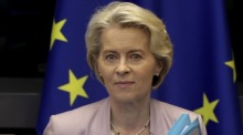Präsidentin der Europäischen Kommission Ursula von der Leyen. Foto: epa/Julien Warnand