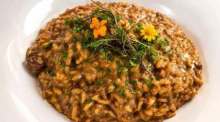 Klassisches Steinpilz-Risotto zählt zu den Höhepunkten der aktuellen Steinpilzkarte im Casa Pascal. Foto: Casa Pascal
