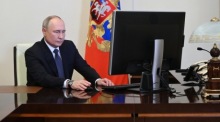Russlands Präsident Wladimir Putin. Foto epa/MIKHAIL METZEL