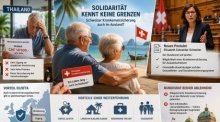 Viele Auslandschweizer in Thailand hoffen auf eine Möglichkeit, ihre Schweizer Krankenversicherung auch nach der Auswanderung weiterführen zu können. Bild: KI generiert