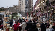 Ramadanvorbereitungen in Ägypten. Foto: epa/Mohamed Hossam