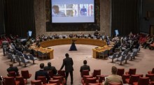 Information des UN-Sicherheitsrats über den Sudan. Foto: epa/Alessandro Della Valle