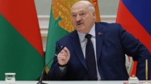 Der Herrscher der ehemaligen Sowjetrepublik Belarus (früher Weißrussland), Alexander Lukaschenko. Foto: epa/Gavriil Grigorov