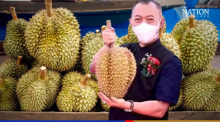Thailändische Durian-Früchte sind ein Exportschlager, so Landwirtschafts- und Genossenschaftsminister Chalermchai Sri-on. Foto: The Nation