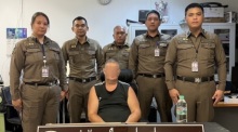 Der Australier wurde kurz vor seiner geplanten Ausreise am Flughafen Suvarnabhumi festgenommen. Bild: TMN.TV