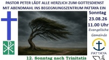 Ev. Gottesdienst im Begegnungszentrum